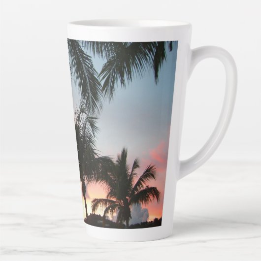 Sunset Palms Tropical Landscape Photography Latte Mok (Rechts)