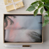 Sunset Palms Tropical Landscape Photography Tissuepapier (Geschenk)