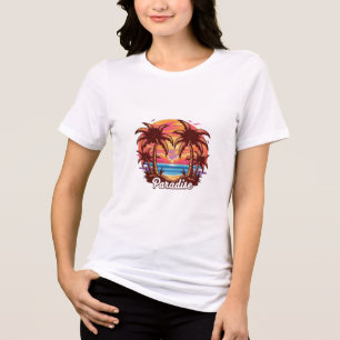 Sunset Paradise Shirt - Tropical Escape Summer