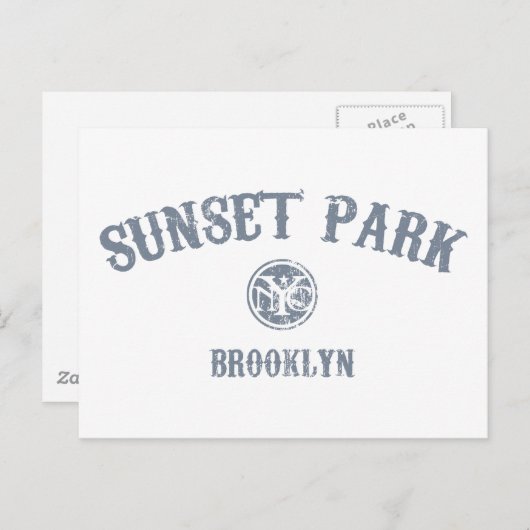 Sunset Park Briefkaart (Voorkant / Achterkant)