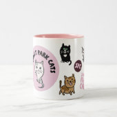 Sunset Park Cats Mug (Centre)