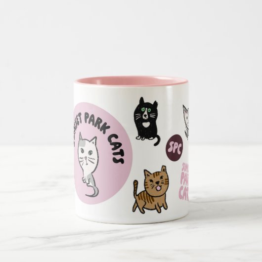 Sunset Park Cats Mug (Centre)