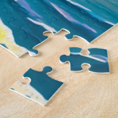 Sunset Park El Salvador Reizen Retro Legpuzzel (Zijkant)