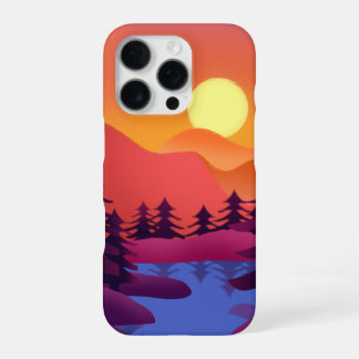 Sunset Peaks – iPhone 16 Pro Hoesje