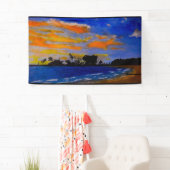 Sunset perfectie bij doho spandoek (Insitu)