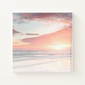 Sunset Photo Funeral Budget Livre d'invité (Dos)