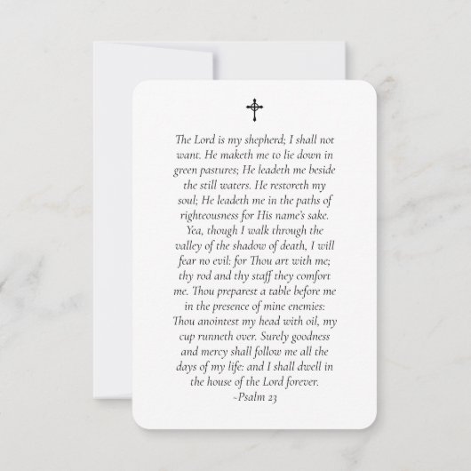 Sunset Photo Memorial Prayer Kaart Notitiekaartje (Achterkant)