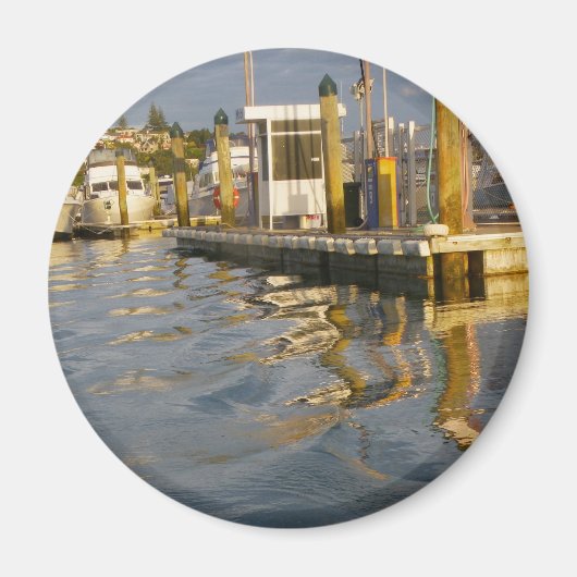 Sunset Pier Magneet (Voorkant)