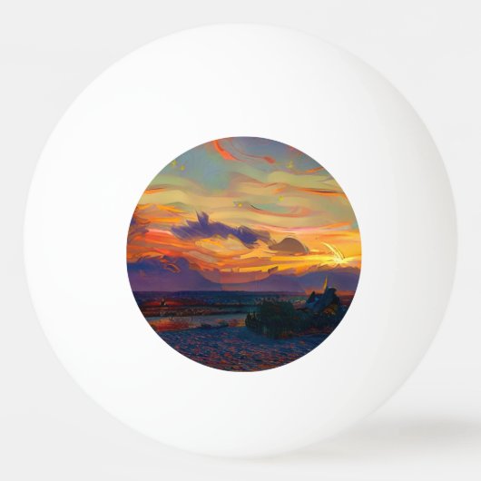 SUNSET PINGPONGBALLEN (Voorkant)