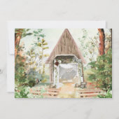 Sunset Place Campground | Uitnodiging reiskaart (Achterkant)