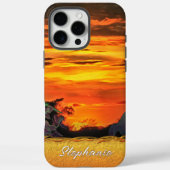 Sunset Plaza Marina 2584 Case-Mate iPhone Case (Achterkant)