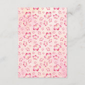 Sunset Plumeria Mariage Envie de cartes de puits (Dos)