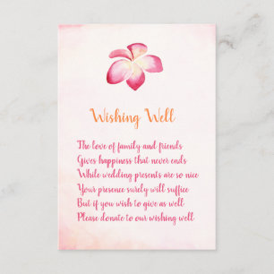 Sunset Plumeria Mariage Envie de cartes de puits