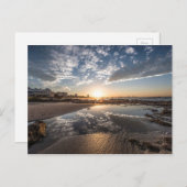 Sunset, Port Elizabeth, Zuid-Afrika Briefkaart (Voorkant / Achterkant)