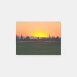Sunset Post It Note Pad
