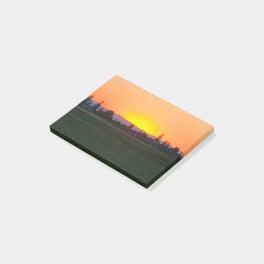 Sunset Post It Note Pad (Schuin)