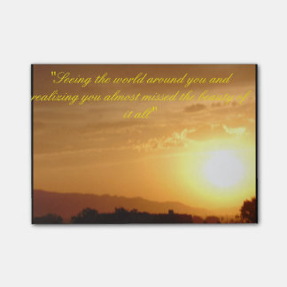 Sunset Post-it® Notes