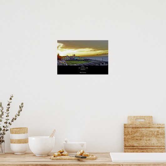 Sunset Poster (Keuken)