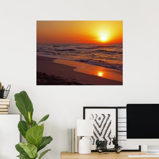 Sunset Poster (Thuiskantoor)