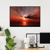 Sunset Poster (Thuiskantoor)