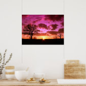 Sunset Poster (Keuken)