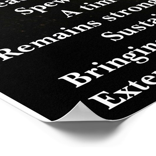 Sunset Poster (Hoek)