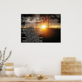 Sunset Poster (Keuken)