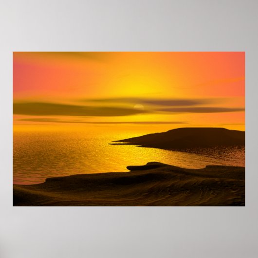 Sunset Poster (Voorkant)