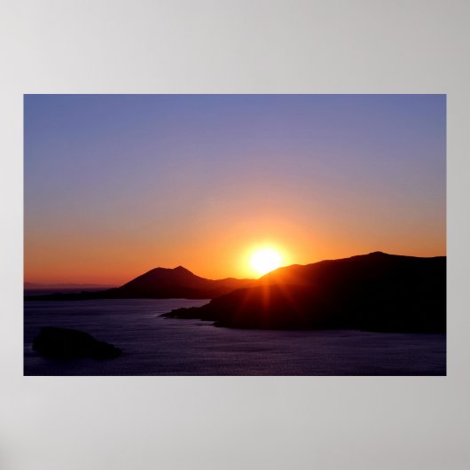 Sunset Poster (Voorkant)