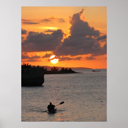 Sunset poster (Voorkant)