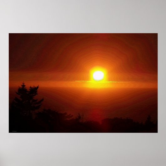 Sunset Poster (Voorkant)