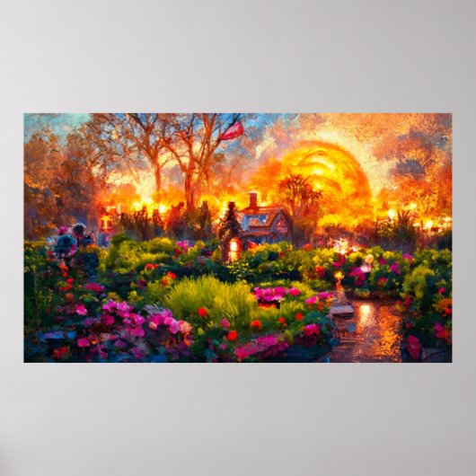 Sunset Poster (Voorkant)
