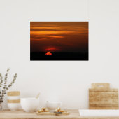 SUNSET POSTER (Keuken)