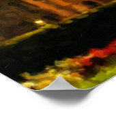 Sunset Print Austin Capitol (Hoek)