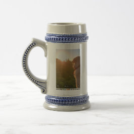 Sunset Puppy Beer Stein Bierpul