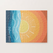 Sunset Puzzle Legpuzzel (Horizontaal)