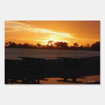 Sunset reflectie