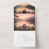 Sunset Reflections - All In One Uitnodiging (Binnen)