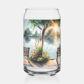 Sunset Reflections Lake Scene (Gauche)