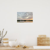 Sunset Reflections Waterscape Poster (Cuisine)