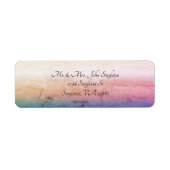 Sunset  Return Address Labels (Voorkant)