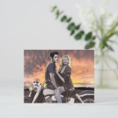 Sunset Ride Briefkaart (Staand voorkant)