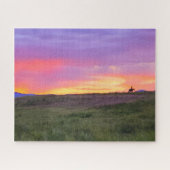 Sunset Ride Jigsaw Puzzle Legpuzzel (Horizontaal)