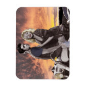 Sunset Ride Magneet (Verticaal)