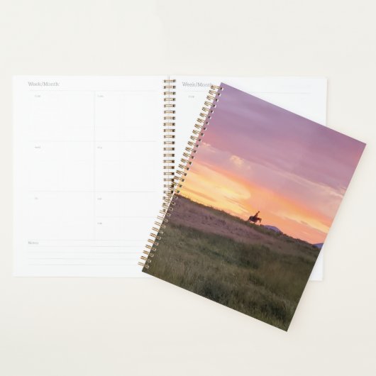 Sunset Ride Planner (Devant avec enveloppe)