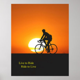 Sunset-ride Poster