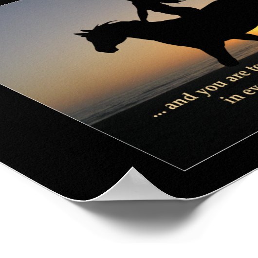 Sunset Ride Poster (Hoek)