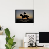 Sunset Ride POSTER Print (Thuiskantoor)