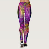 Sunset Ripple-Leggings Leggings (Achterkant)
