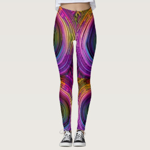 Sunset Ripple-Leggings Leggings